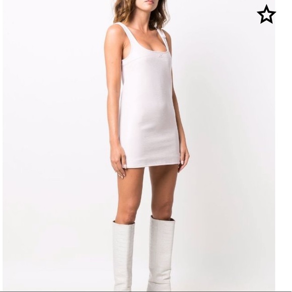 Courrèges Mini Vinyl Cut Out Dress - Picture 2 of 8